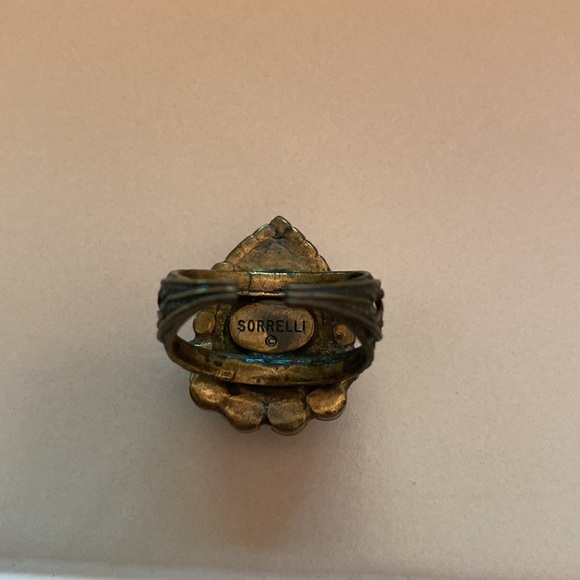 Sorelli Pear Adjustable Ring - Picture 7 of 7